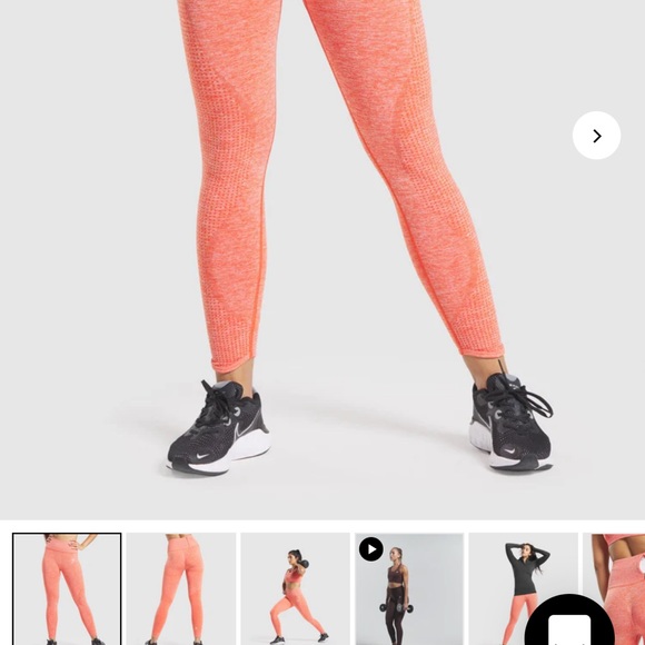 Gymshark vital rise seamless leggings - Picture 4 of 4